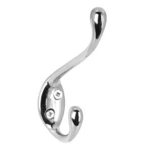  Metal Chrome Hook [ 1 Bag ]
