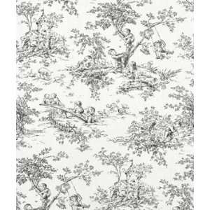  Central Park Toile Black Fabric Arts, Crafts & Sewing