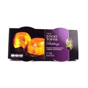 Coles Traditional Sticky Toffee Puddings 2 Pack 220g  