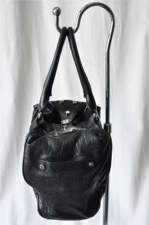 BALENCIAGA Black Boxy*WHISTLE*Bacon 168035 Bag Handbag  
