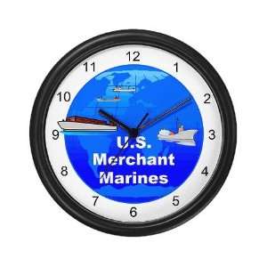  Merchant Marine Military Wall Clock by 