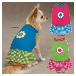  Gingham Sweeties Dog Dress Color Pink, Size Small Pet 