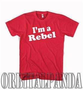 Rebel   Dr Pepper Red T Shirt Commercial Slogan advert logo 