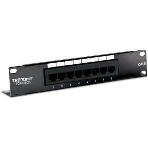  Trendnet 8 Port Category 6 Unshielded Patch Panel Includes 