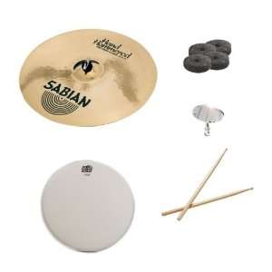 Sabian 16 Inch HH Thin Crash Pack with Snare Head 