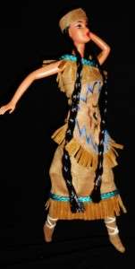   American Indian Village girl ~ OOAK Barbie doll Sacagawea  