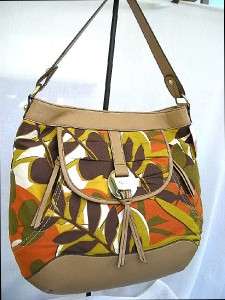 NWT RELIC by FOSSIL TINSLEY Multicolor LARGE HOBO Bag Purse Tote WOW 