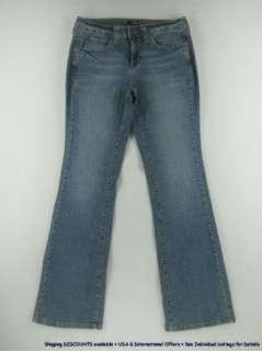 ANA Bootcut Stretch Denim Jeans Womens Pant Sz 6 8 KFUN  