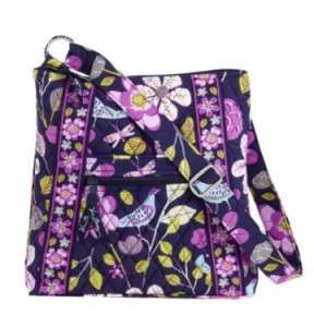 New Vera Bradley Hipster Floral Nightingale Handbag Travel Nightingal 