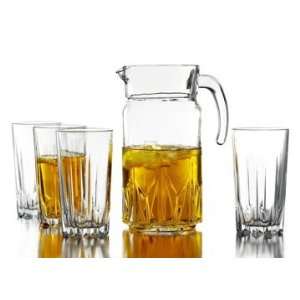  FLORENCE 5 PC BEV. W/PITCHER SET