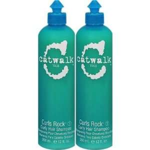 TiGi Catwalk Curls Rock (1) Curly Hair Shampoo, 12.0 Fl. Oz. / 350 mL 