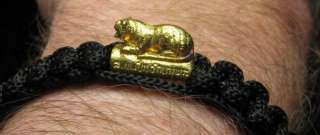 Buddha Sacred TIGER BRACELET PROTECTION blessed GOLD  
