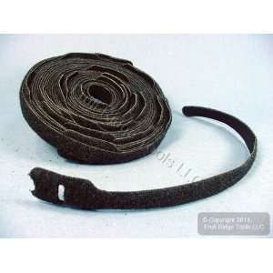   Leviton 12 Inch Velcro Patch Cord Cable Tie Straps Polywrap 43112 012