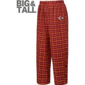  Kansas City Chiefs Big & Tall Crossbar Flannel Pants 