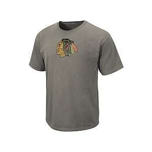   Chicago Blackhawks Big And Tall Bigtime Pigment Dyed T Shirt Xxl Tall