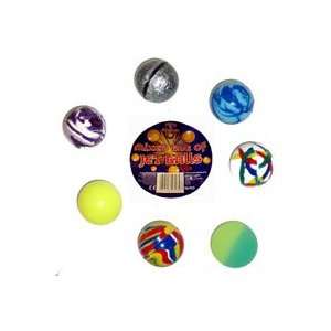  6 X Large Brightly Coloured 45mm Jetball   Very Bouncy 