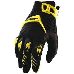  Thor Motocross Deflector Gloves MX Yellow (2X Large   3330 