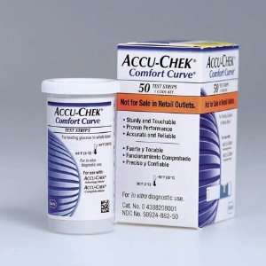 Roche Accu chek Comfort Curve Strips Comfort Curve H Control Solution 