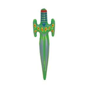  Big 30 inch Inflatable Power Sword   Green Toys & Games