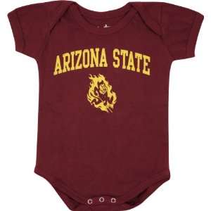  Arizona State Sun Devils Newborn/Infant Maroon Big Fan 