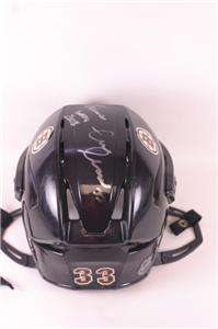 Jonathan Sigalet Providence Bruins game worn helmet  