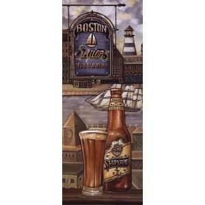  American Beer   Poster by Charlene Audrey (8x20)