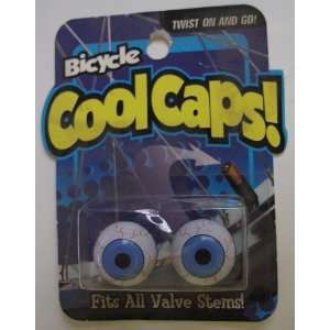  Cool Caps Bicycle Valve Stem Covers   Eyeballs Toys 