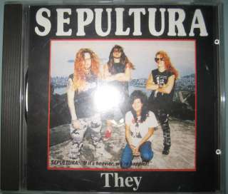 Sepultura They Live CD LIKE NEW RARE  