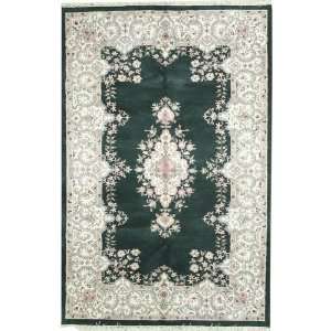   Knotted Persian Kerman New Area Rug From India   51019