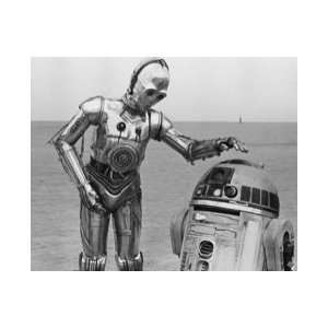  Star Wars (Episode IV) There, There R2 D2 Black and White 