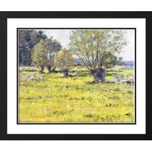  Robinson, Theodore 23x20 Framed and Double Matted Willows 