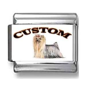  Yorkshire Terrier Dog Custom Photo Italian Charm Jewelry