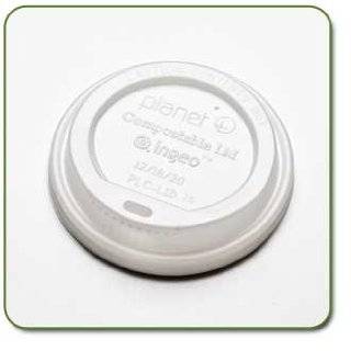 Biodegradable and Compostable Hot Cup Lids (Case of 1000)