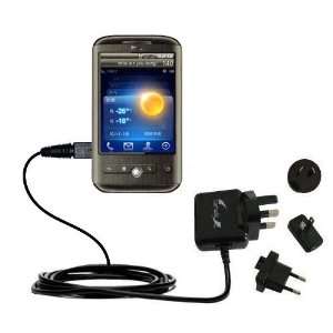   Home AC Charger for the HTC Buzz   uses Gomadic TipExchange Technology