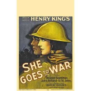  She Goes to War Poster Movie (11 x 17 Inches   28cm x 44cm 