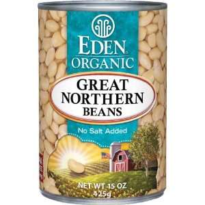  Organic Great Northern Beans   15 oz. can Health 