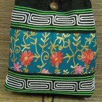Hippie Hobo Floral Embroidered Tribal Bag Purse Tote J4  