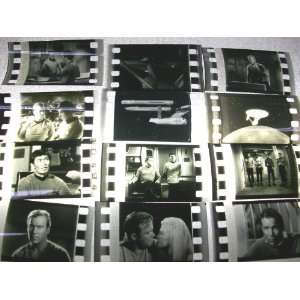  STAR TREK Lot of 12 original black and white 35mm Film 