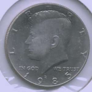  1985 D Kennedy Half Dollar 
