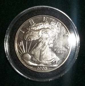   Silver Walking Liberty The Dawn ofA New Millennium Coin  