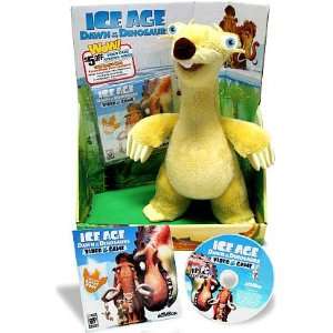 Ice Age Dawn of the Dinosaurs Exclusive Deluxe Plush Sid (Includes 