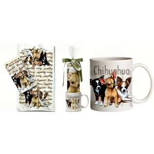  ~~ Chihuahua Puppy Dog Breed Gift Set ~~ Includes 11 ounce 