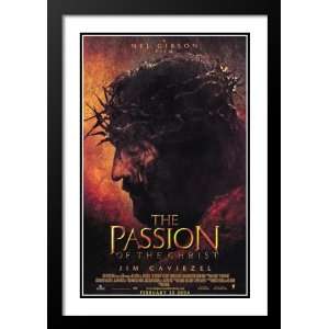  The Passion of the Christ Framed and Double Matted 20x26 