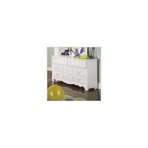    Standard Diana White Wash Double Dresser Furniture & Decor