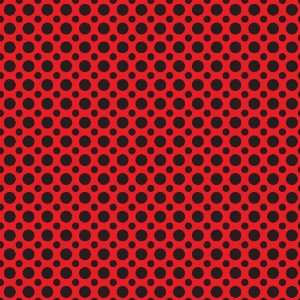 POLKA DOTS PATTERN #2 Red and Black Vinyl Decal Sheet 12x36 Sticker 