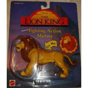 THE LION KING FIGHTING ACTION MUFASA 