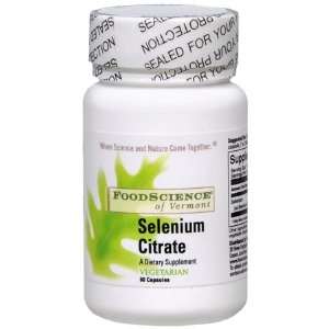   Selenium Citrate 200 mcg 60 vegetarian capsules Health & Personal
