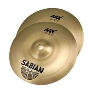  Sabian AAX New Symphonic Medium Heavy Cymbal Pair (20 Inch 