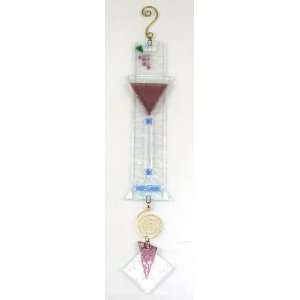  Glass Suncatcher   White Zinfandel