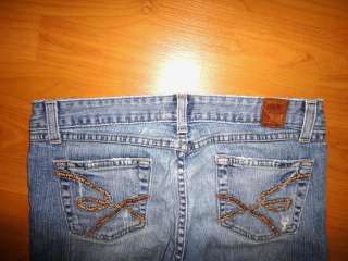 BKE STAR 20 LOW RISE FLARE STRETCH JEANS 28 x 32  